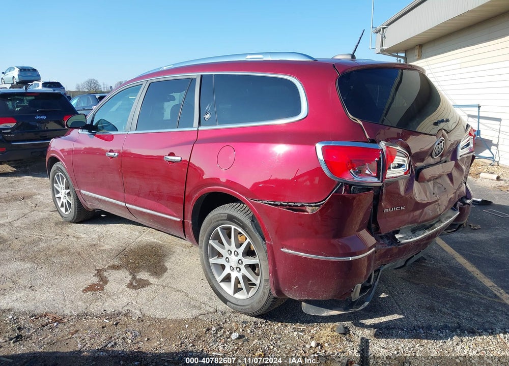 2016 BUICK ENCLAVE LEATHER VIN: 5GAKVBKD5GJ101465