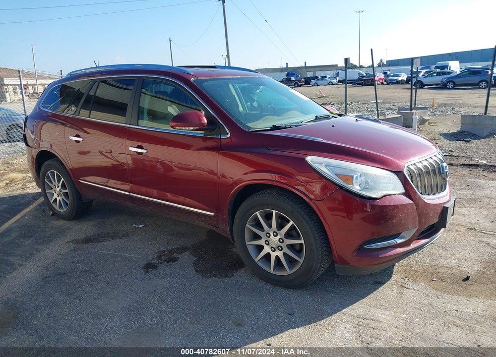2016 BUICK ENCLAVE LEATHER VIN: 5GAKVBKD5GJ101465