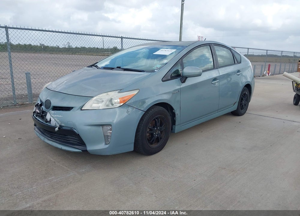 2013 TOYOTA PRIUS VIN: JTDKN3DU8D5598579