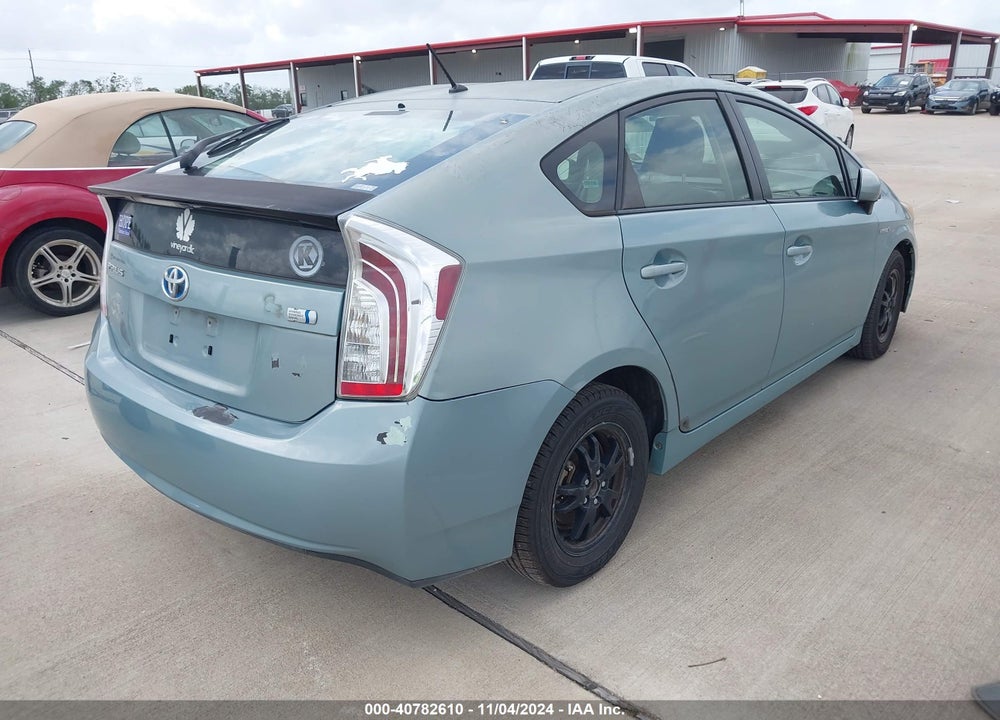 2013 TOYOTA PRIUS VIN: JTDKN3DU8D5598579