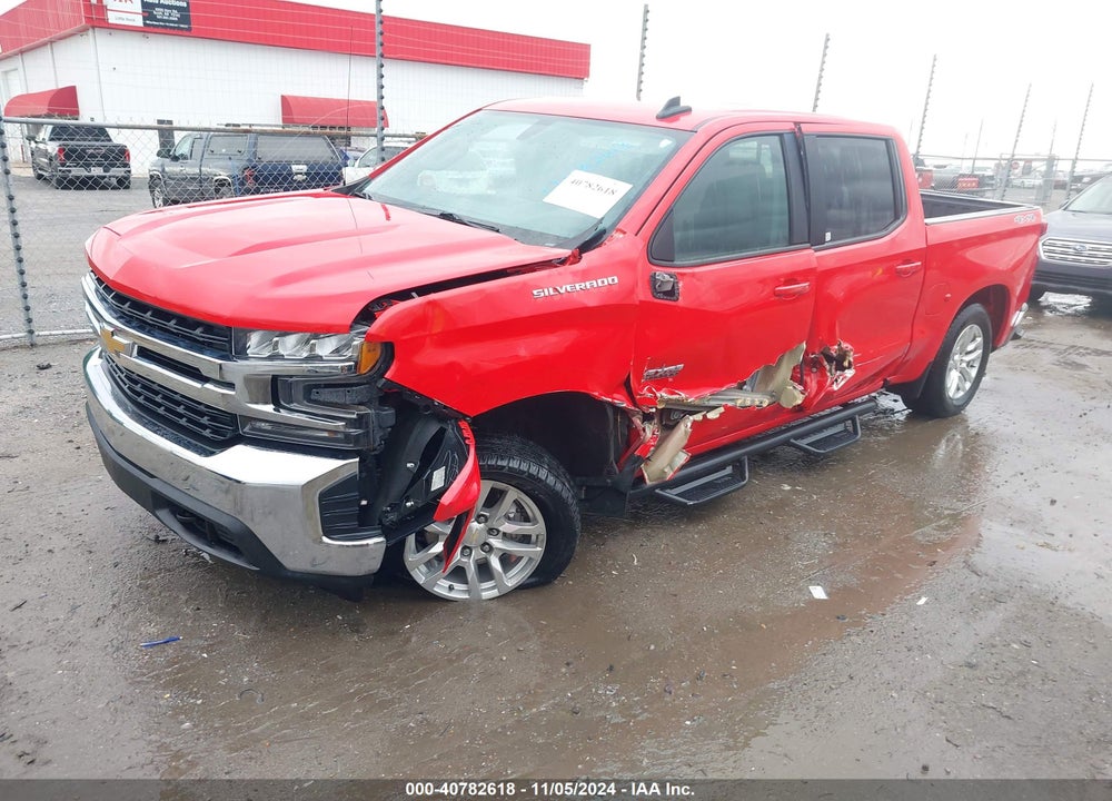 2020 CHEVROLET SILVERADO 1500 4WD SHORT BED LT VIN: 3GCUYDED0LG191688