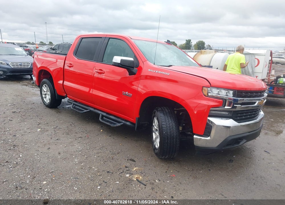 2020 CHEVROLET SILVERADO 1500 4WD SHORT BED LT VIN: 3GCUYDED0LG191688
