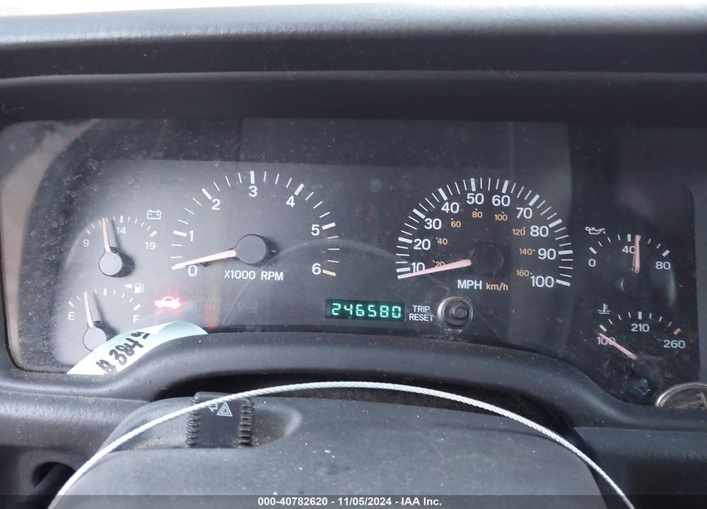 2000 JEEP CHEROKEE LIMITED VIN: 1J4FF68S4YL186695