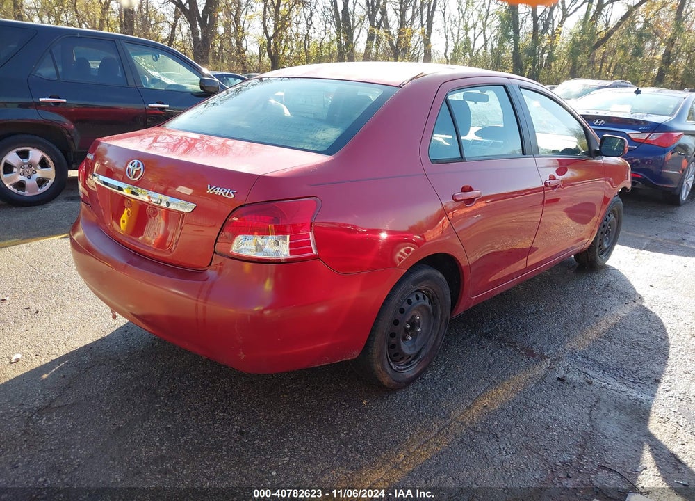 2010 TOYOTA YARIS VIN: JTDBT4K31A1390214