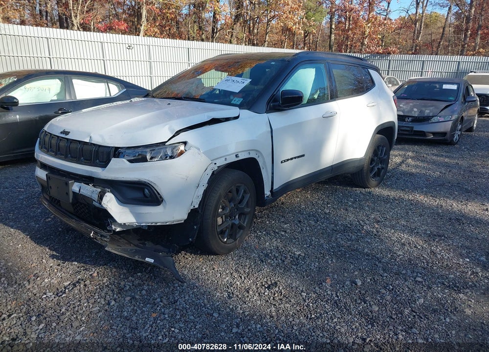2022 JEEP COMPASS ALTITUDE 4X4 VIN: 3C4NJDBB8NT176488