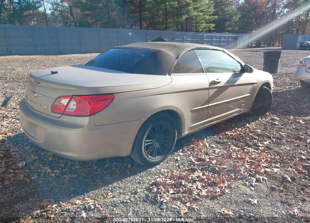 2008 CHRYSLER SEBRING TOURING VIN: 1C3LC55R78N135262