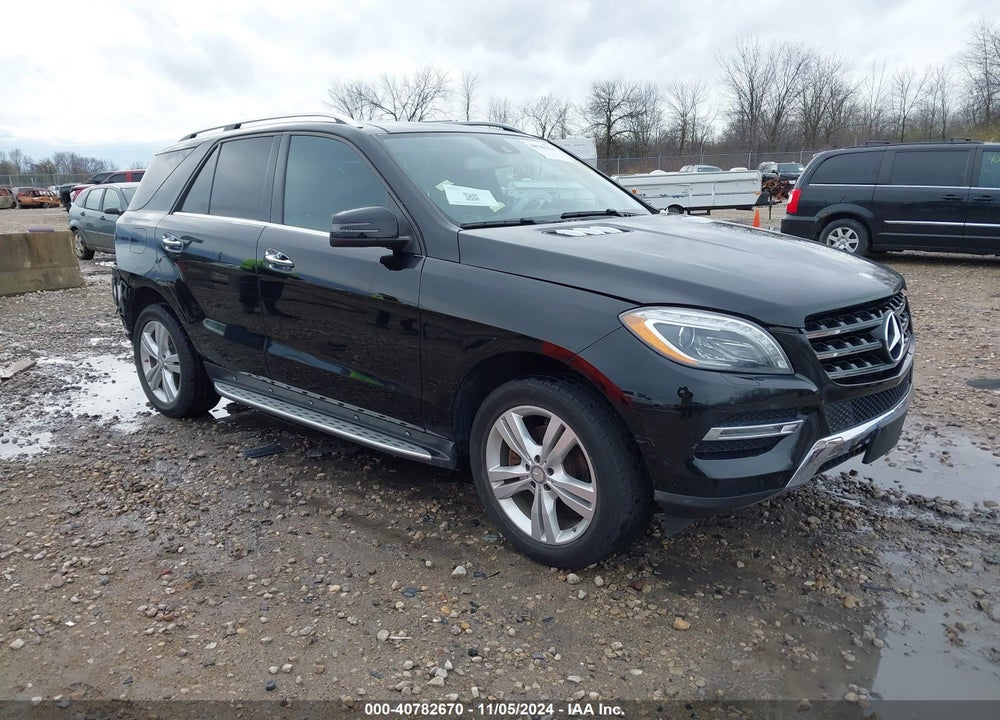 2013 MERCEDES-BENZ ML 350 4MATIC VIN: 4JGDA5HB0DA186152