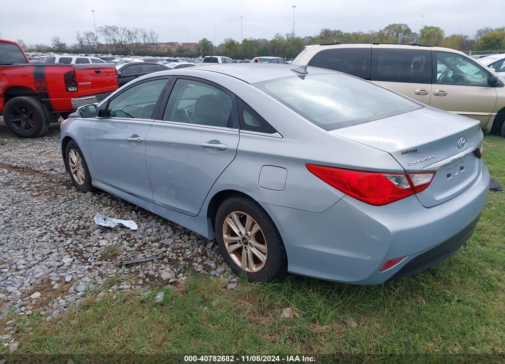 2014 HYUNDAI SONATA GLS VIN: 5NPEB4AC6EH933086