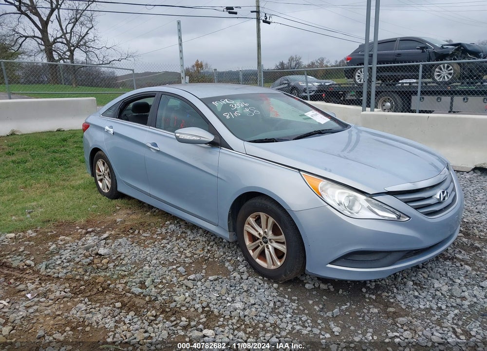 2014 HYUNDAI SONATA GLS VIN: 5NPEB4AC6EH933086