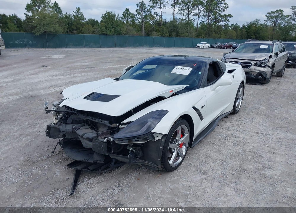 2015 CHEVROLET CORVETTE STINGRAY VIN: 1G1YD2D79F5108762