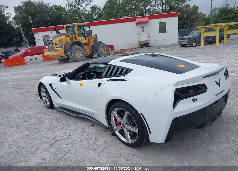 2015 CHEVROLET CORVETTE STINGRAY VIN: 1G1YD2D79F5108762
