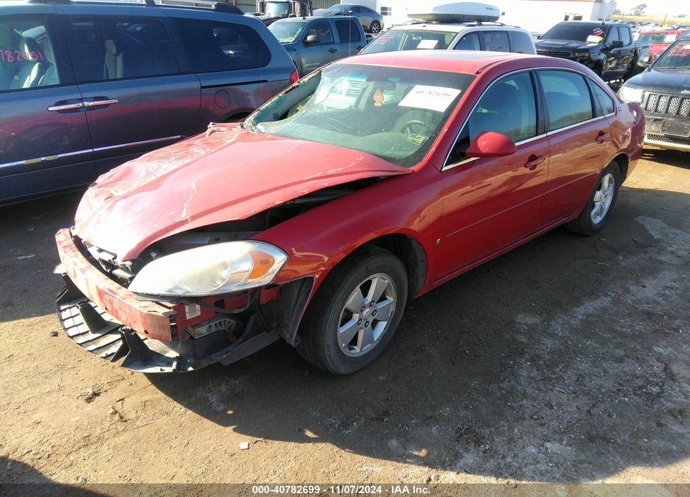 2008 CHEVROLET IMPALA LT VIN: 2G1WT58N089135746