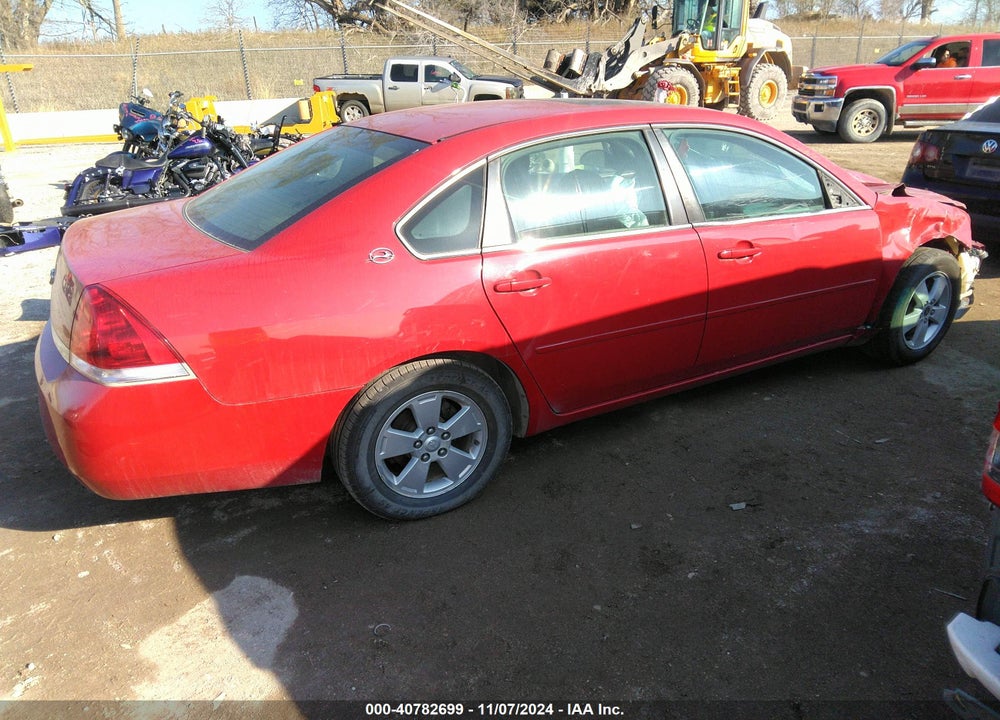 2008 CHEVROLET IMPALA LT VIN: 2G1WT58N089135746