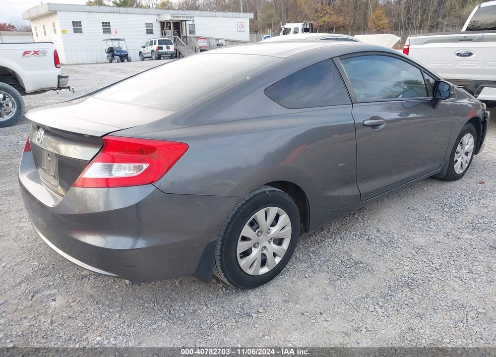 2012 HONDA CIVIC LX VIN: 2HGFG3B52CH552360