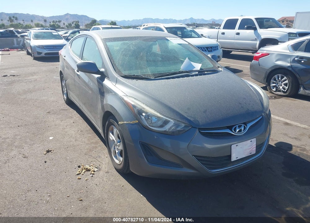 2014 HYUNDAI ELANTRA SE VIN: 5NPDH4AE0EH525470