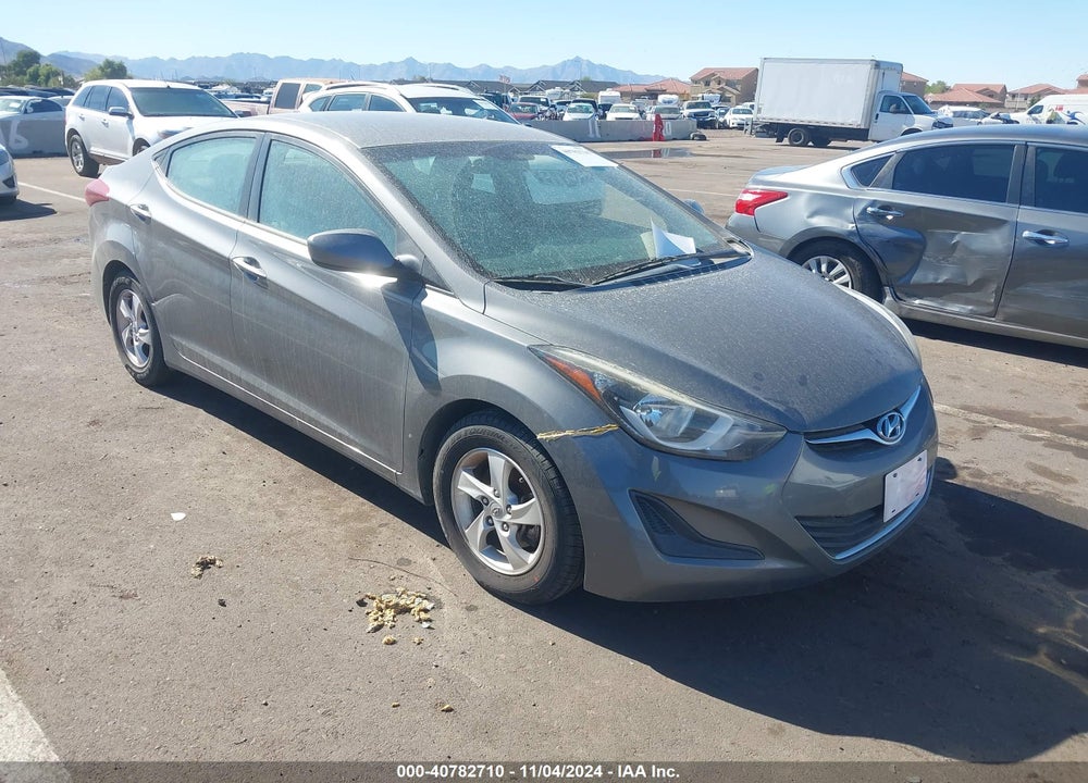 2014 HYUNDAI ELANTRA SE VIN: 5NPDH4AE0EH525470