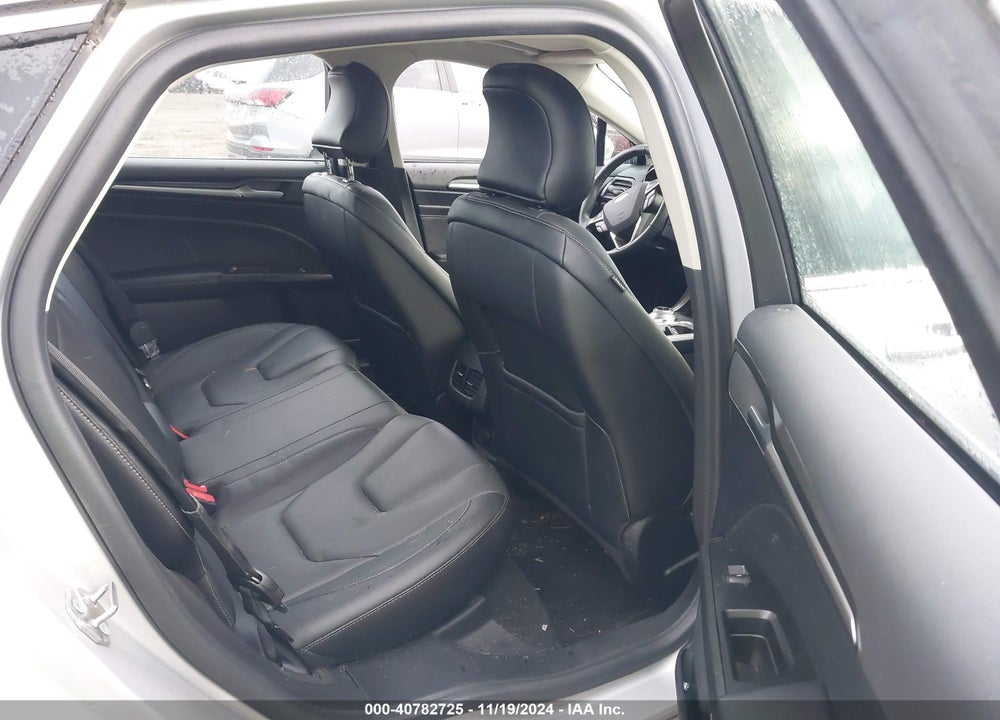 2019 FORD FUSION HYBRID TITANIUM VIN: 3FA6P0RU2KR197449