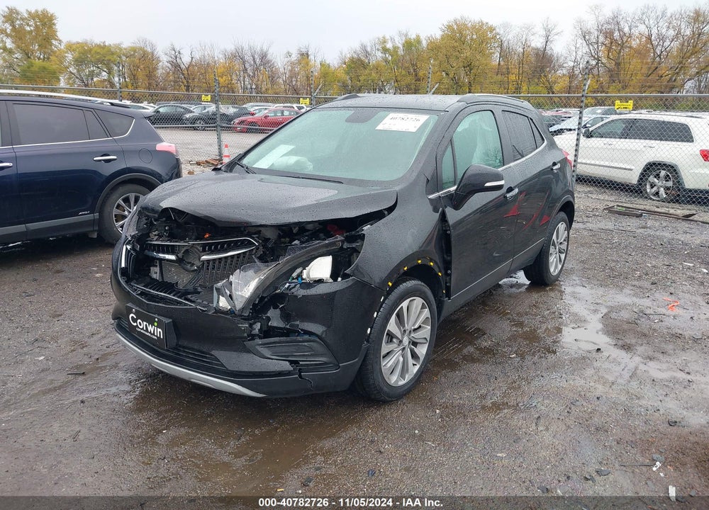 2019 BUICK ENCORE AWD PREFERRED VIN: KL4CJESB7KB770171