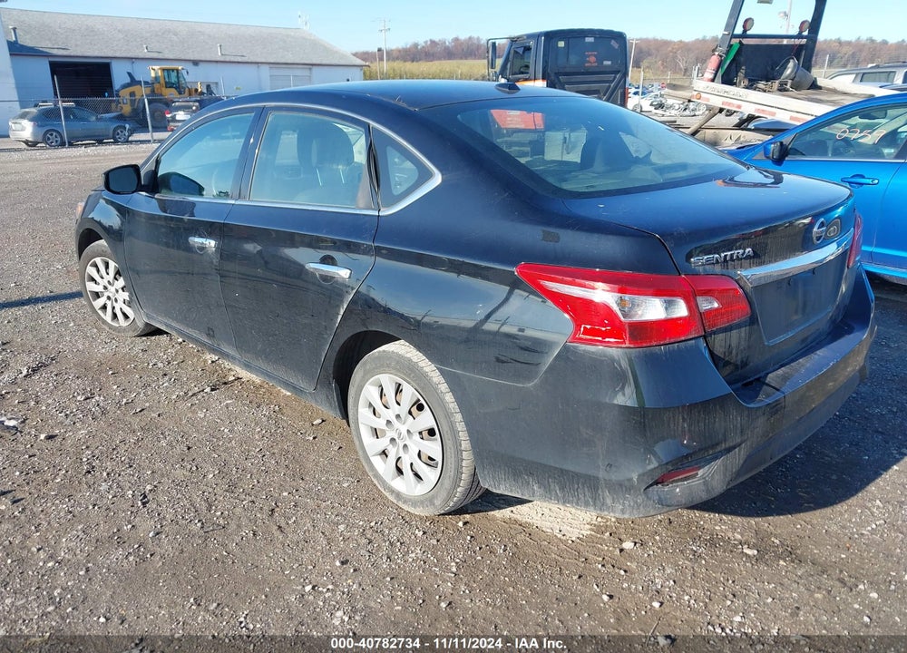 2017 NISSAN SENTRA SV VIN: 3N1AB7AP0HY344127
