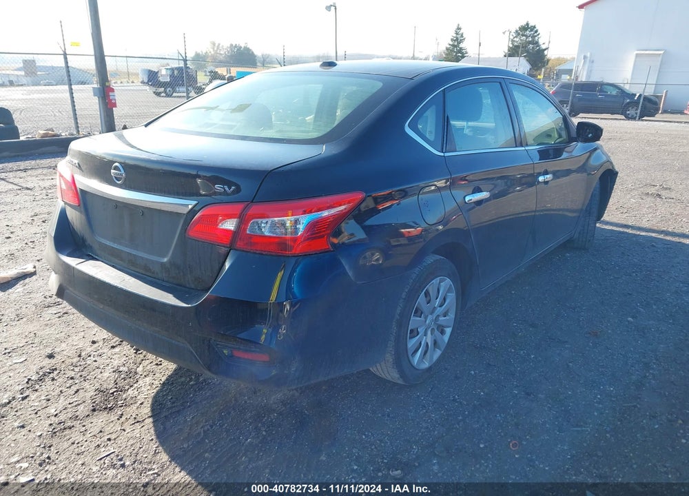 2017 NISSAN SENTRA SV VIN: 3N1AB7AP0HY344127