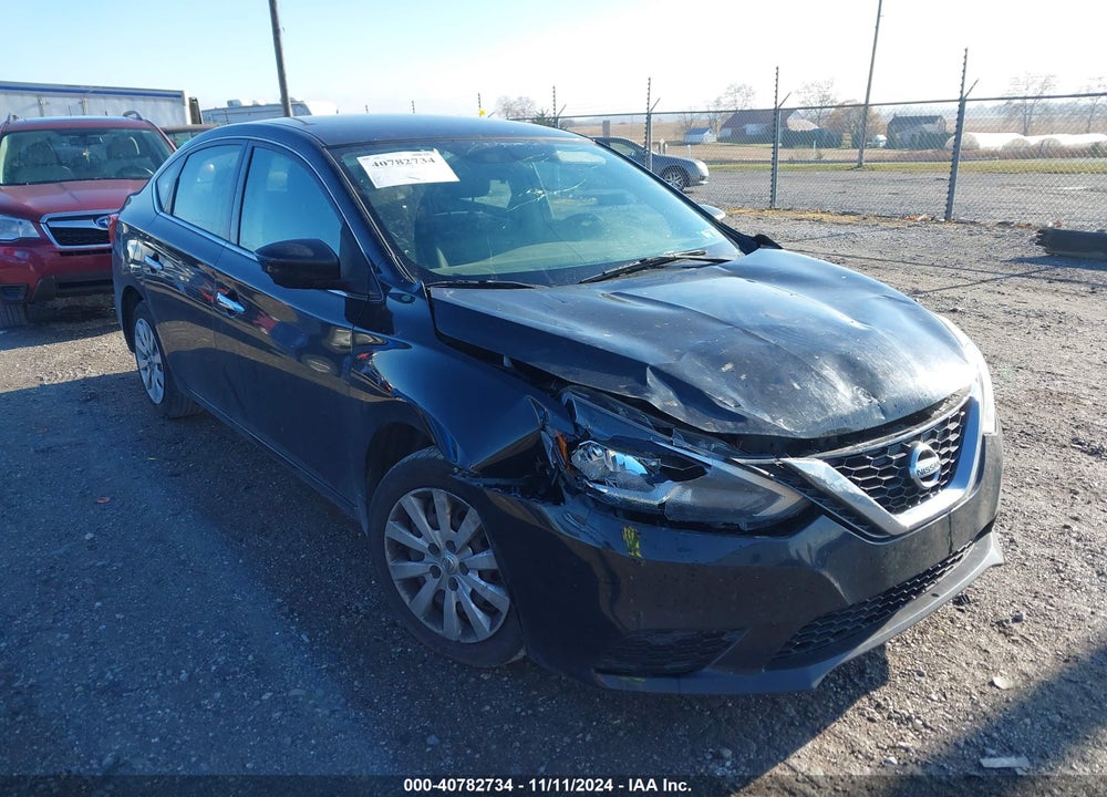 2017 NISSAN SENTRA SV VIN: 3N1AB7AP0HY344127