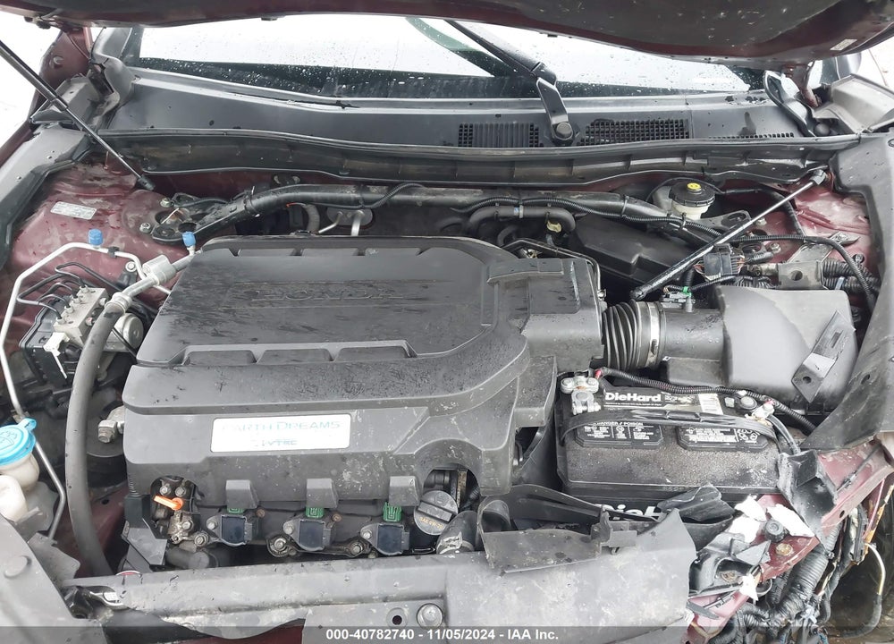 2015 HONDA CROSSTOUR EX-L V6 VIN: 5J6TF2H54FL001709