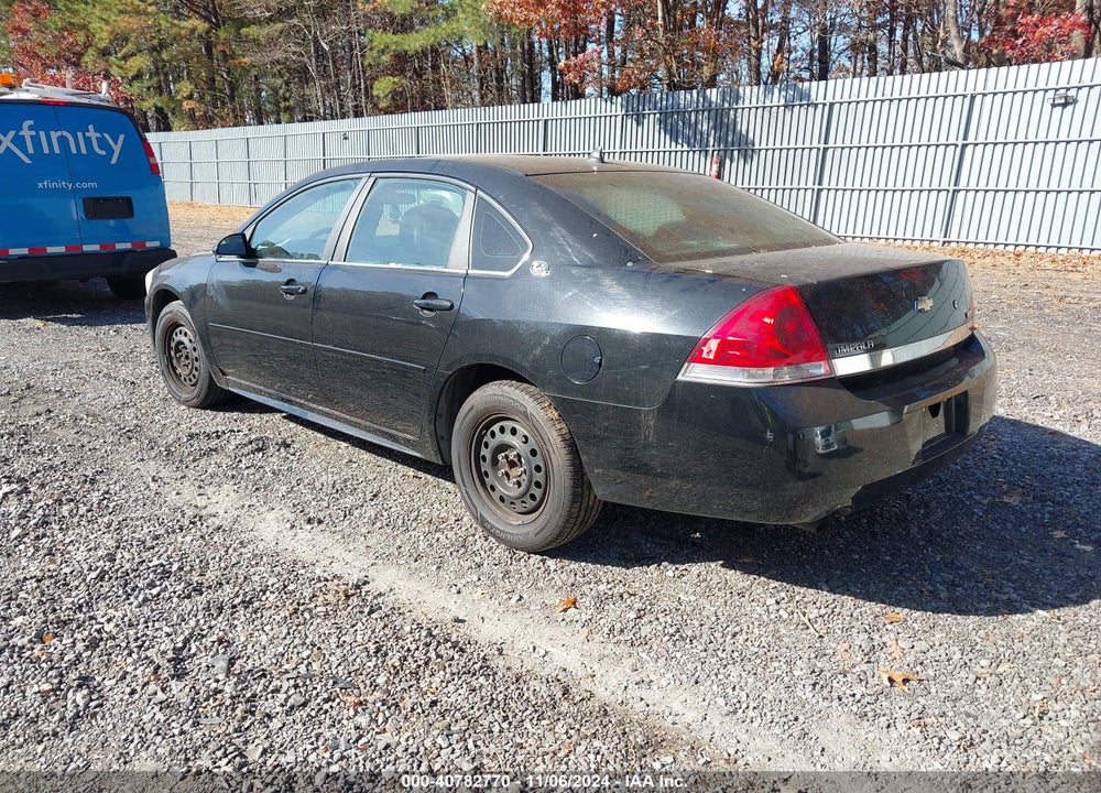 2009 CHEVROLET IMPALA POLICE VIN: 2G1WS57M591315879