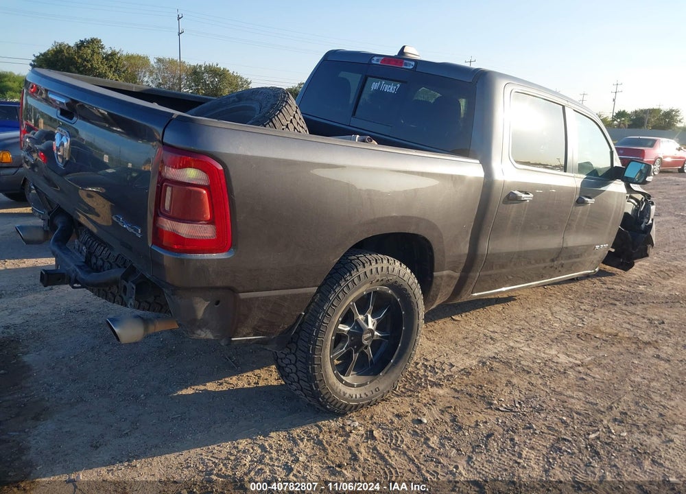 2019 RAM 1500 BIG HORN/LONE STAR 4X4 5'7 BOX VIN: 1C6SRFFT2KN512701