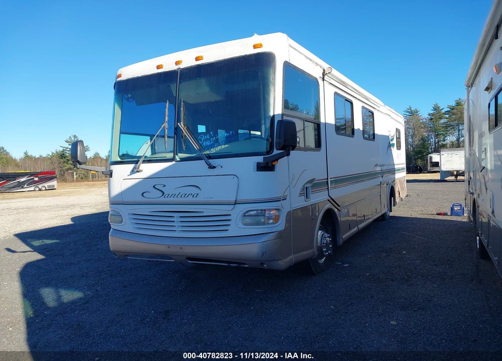 1998 FREIGHTLINER CHASSIS X LINE MOTOR HOME VIN: 4UZ6XFBC1WCA33689