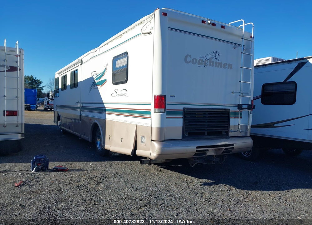 1998 FREIGHTLINER CHASSIS X LINE MOTOR HOME VIN: 4UZ6XFBC1WCA33689