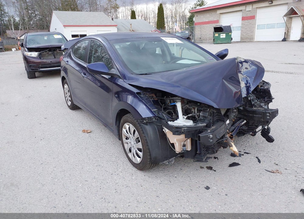 2011 HYUNDAI ELANTRA GLS VIN: 5NPDH4AE1BH022526