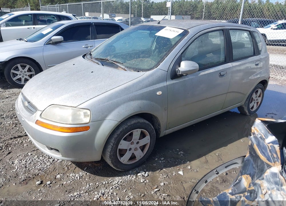 2007 CHEVROLET AVEO 5 LS VIN: KL1TD66667B700644