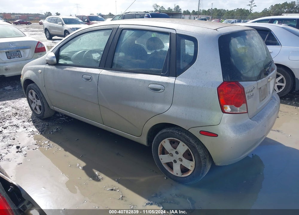 2007 CHEVROLET AVEO 5 LS VIN: KL1TD66667B700644