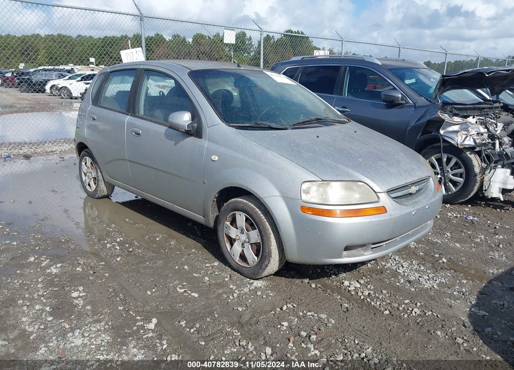 2007 CHEVROLET AVEO 5 LS VIN: KL1TD66667B700644