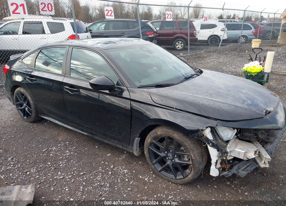 2022 HONDA CIVIC SI SEDAN VIN: 2HGFE1E55NH474018