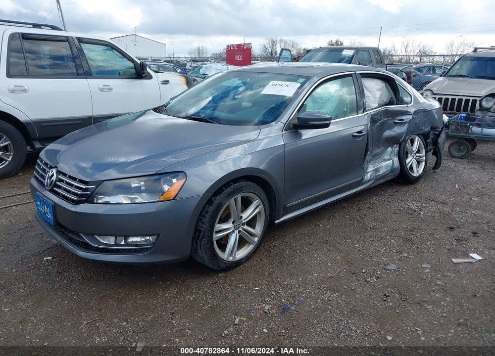 2015 VOLKSWAGEN PASSAT 2.0L TDI SEL PREMIUM VIN: 1VWCV7A35FC065690