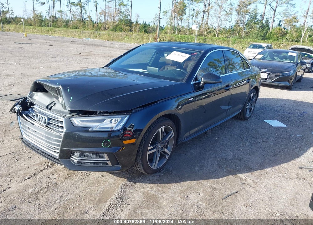 2017 AUDI A4 2.0T PREMIUM VIN: WAUENAF40HN022860
