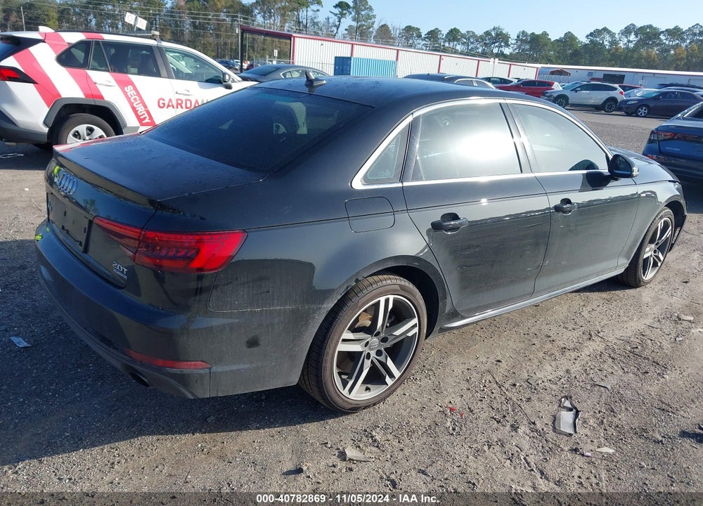2017 AUDI A4 2.0T PREMIUM VIN: WAUENAF40HN022860
