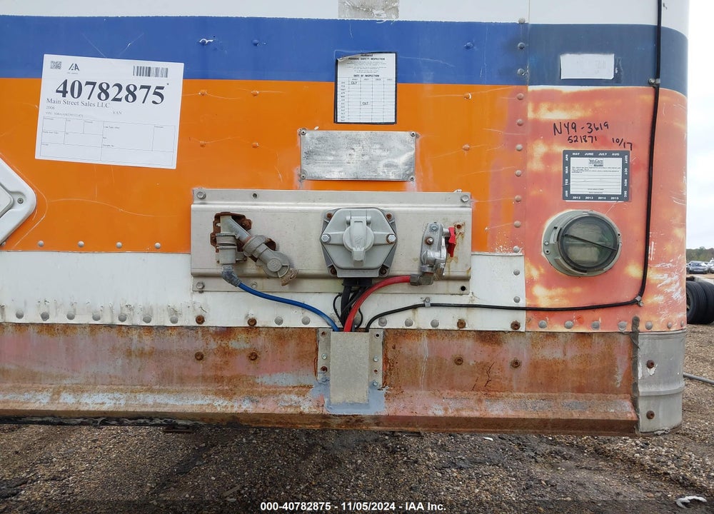 2006 GREAT DANE TRAILERS TRAILER VIN: 1GRAA06276T521871
