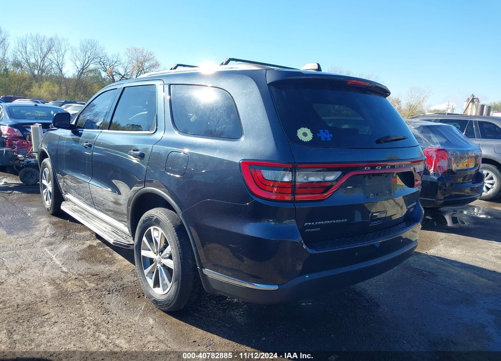 2015 DODGE DURANGO LIMITED VIN: 1C4RDJDG7FC709511