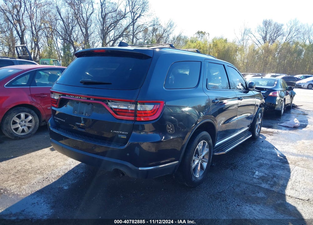 2015 DODGE DURANGO LIMITED VIN: 1C4RDJDG7FC709511