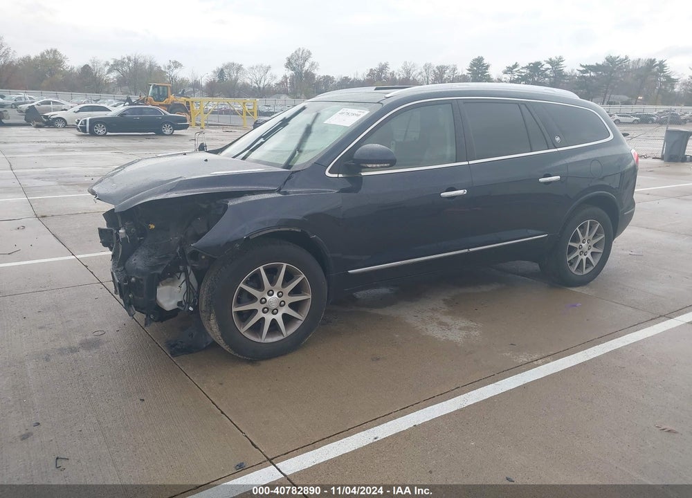 2016 BUICK ENCLAVE LEATHER VIN: 5GAKVBKD7GJ231411
