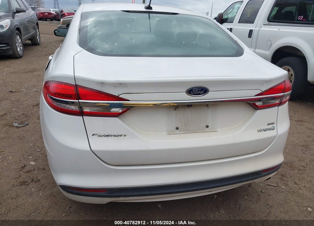 2017 FORD FUSION HYBRID SE VIN: 3FA6P0LU1HR325097