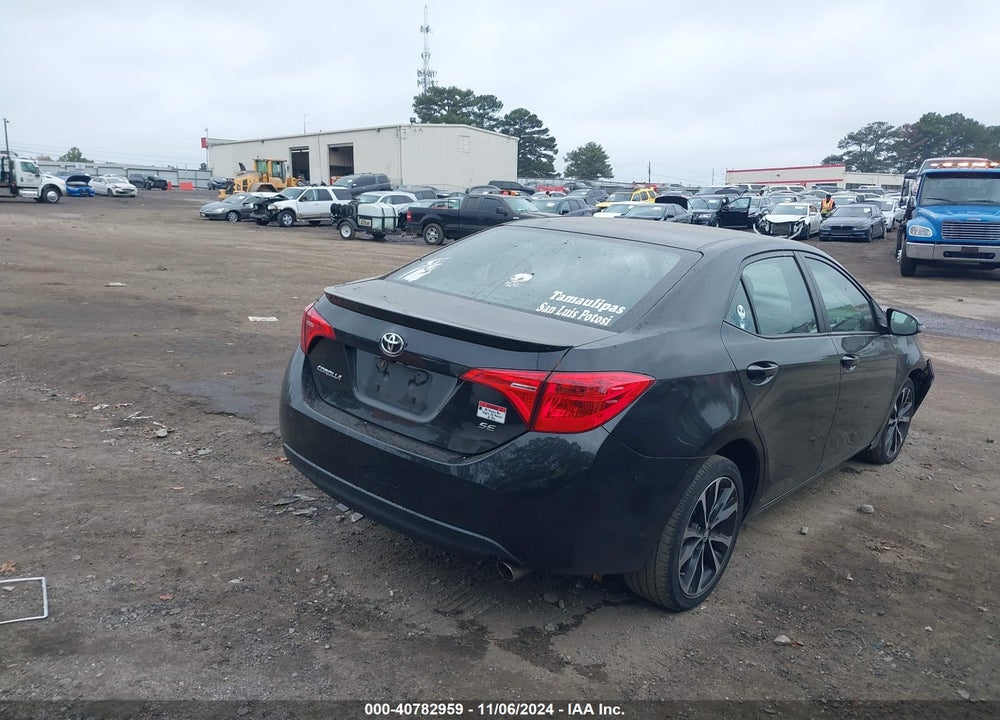 2019 TOYOTA COROLLA SE VIN: 2T1BURHE9KC240318