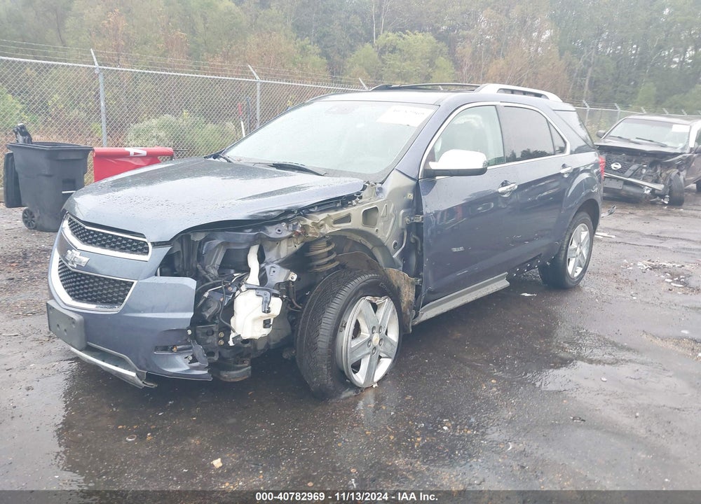 2014 CHEVROLET EQUINOX LTZ VIN: 2GNALDEKXE6243897