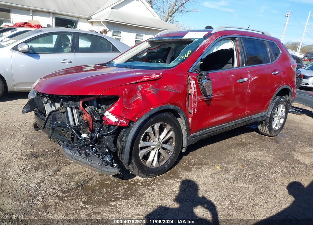 2016 NISSAN ROGUE SV VIN: 5N1AT2MV0GC828373