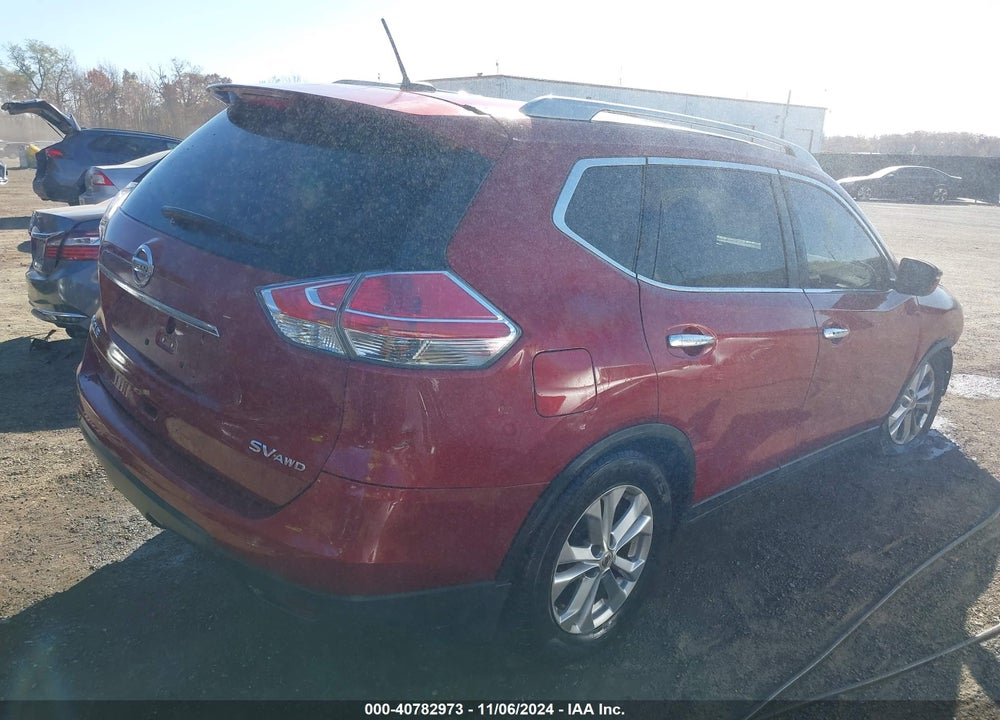 2016 NISSAN ROGUE SV VIN: 5N1AT2MV0GC828373