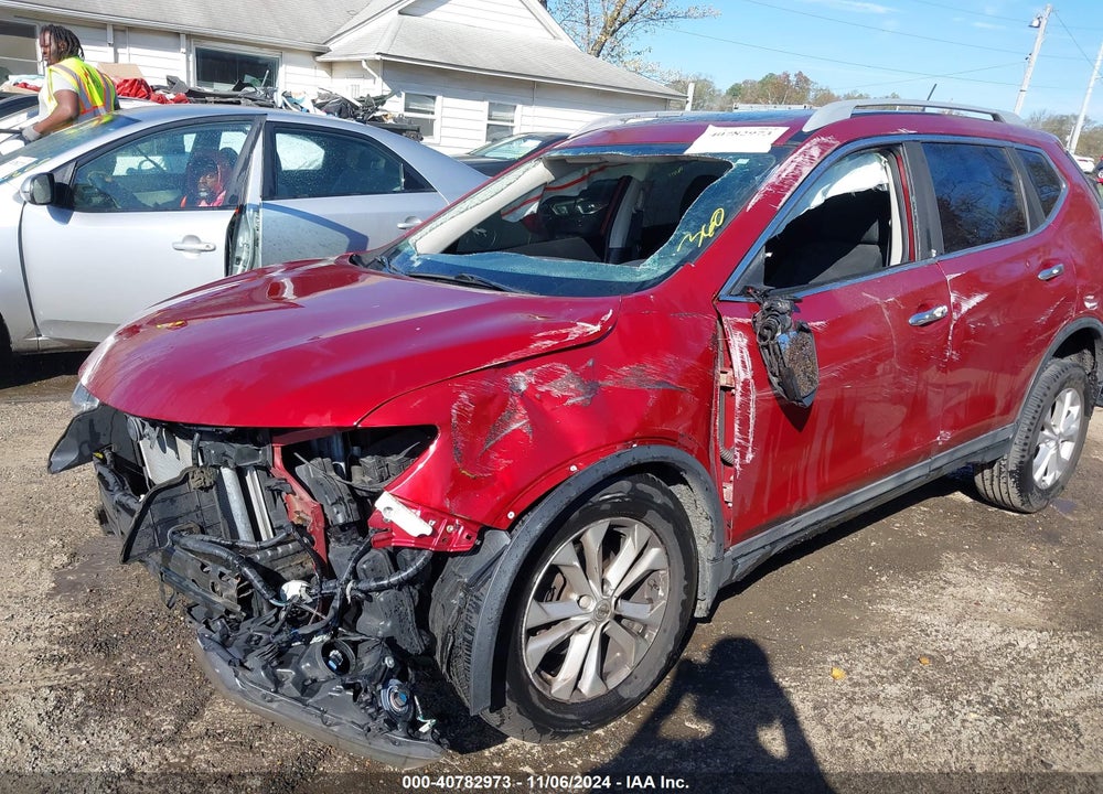 2016 NISSAN ROGUE SV VIN: 5N1AT2MV0GC828373