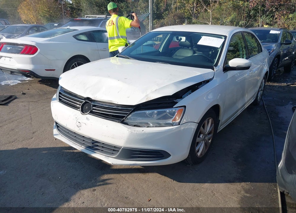 2013 VOLKSWAGEN JETTA 2.5L SE VIN: 3VWDX7AJ0DM304698