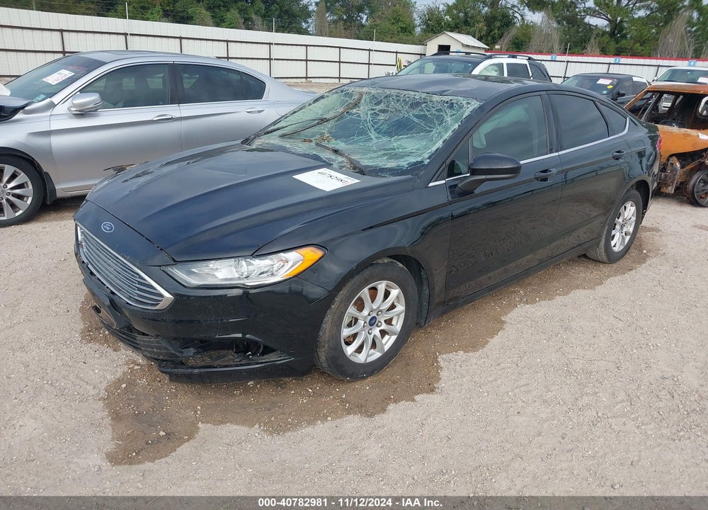 2018 FORD FUSION S VIN: 3FA6P0G78JR267385
